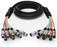 EBXYA 25ft Heavy Duty XLR Microphone Cable - 1