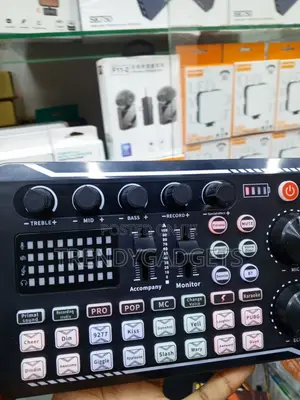F998 USB-C Audio Mixer Sound Card kwa TikTok & Live Streaming