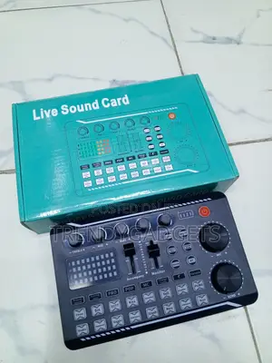 F998 Professional Live Sound Card Mixer kwa Podcast & Michezo