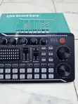 F998 Professional Live Sound Card Mixer kwa Podcast & Michezo - 3
