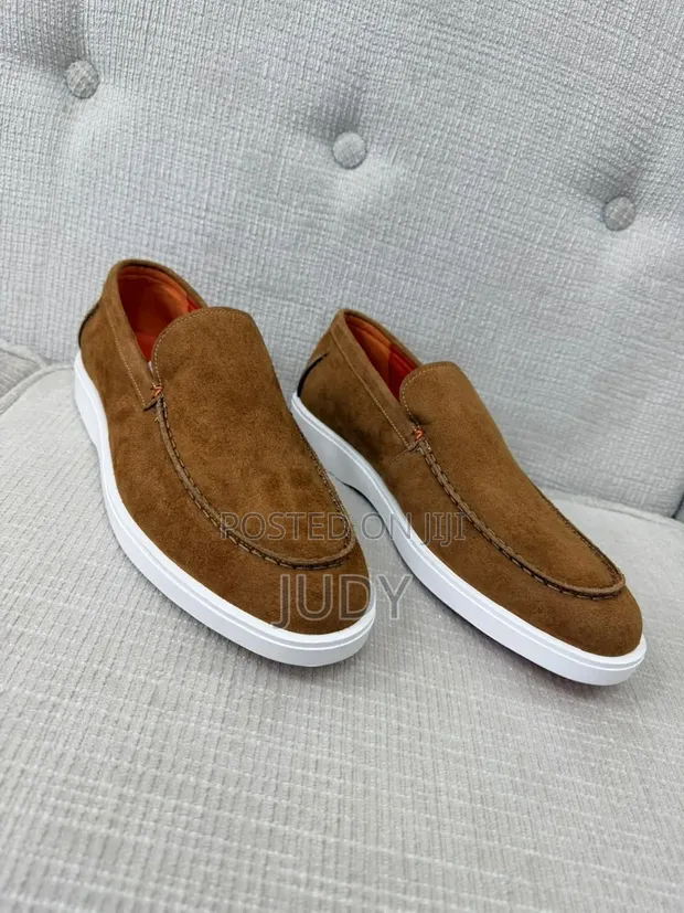 Santoni Casual Leather Shoes - 1
