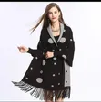 Stylish Fringed Shawls - 1
