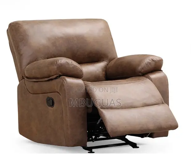 Brand New Faux Leather One-Seater Recliner Sofa - 1
