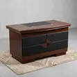 1.4m Executive Mahogany Office Desk - 5