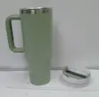 1200ml Insulated Stainless Steel Tumbler na Handle & Straw - 1