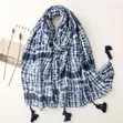 Soft, Light, Elegant Cotton Scarves - 4