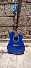 Gitaa la Acoustic la Fender na Mkoba wa Ngozi - 1