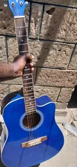 Gitaa la Acoustic la Fender na Mkoba wa Ngozi - 3