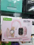 A58 Plus Smart Watch 8-in-1 Set ya Zawadi ya Mitindo kwa Wanawake - 3