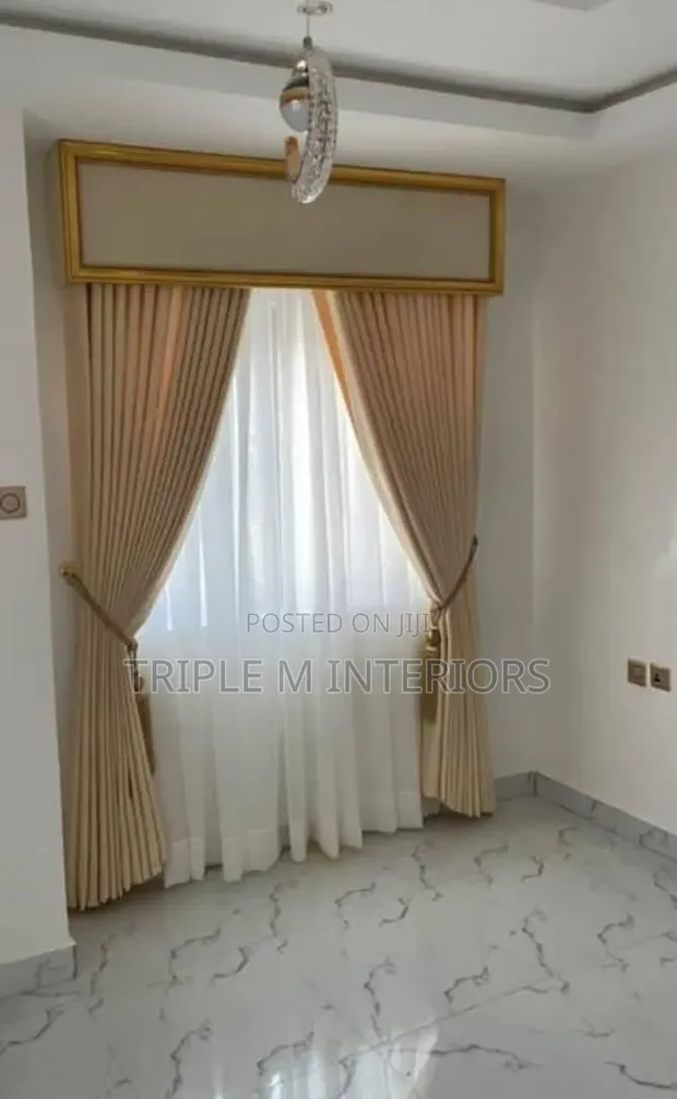 Heavy Blackout Curtains Fabric - Top Quality Material - 1