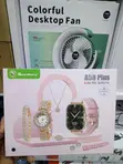 A58 Plus Smart Watch 8-in-1 Gift Pack for Women - 2
