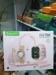 A58 Plus Smart Watch 8-in-1 Gift Pack for Women - 3
