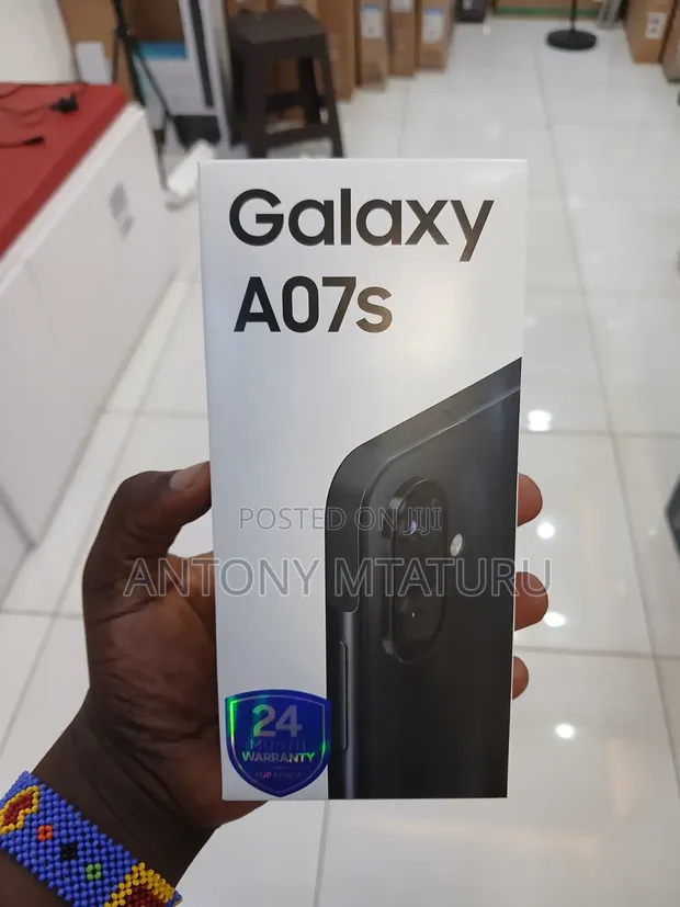 Samsung Galaxy A07s 64GB Nyeusi - 1