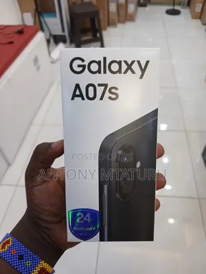 Samsung Galaxy A07s 64GB Nyeusi