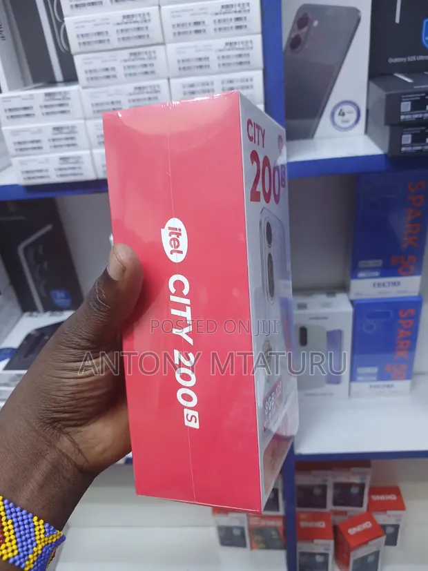 New Itel City 200 128GB Black - 1