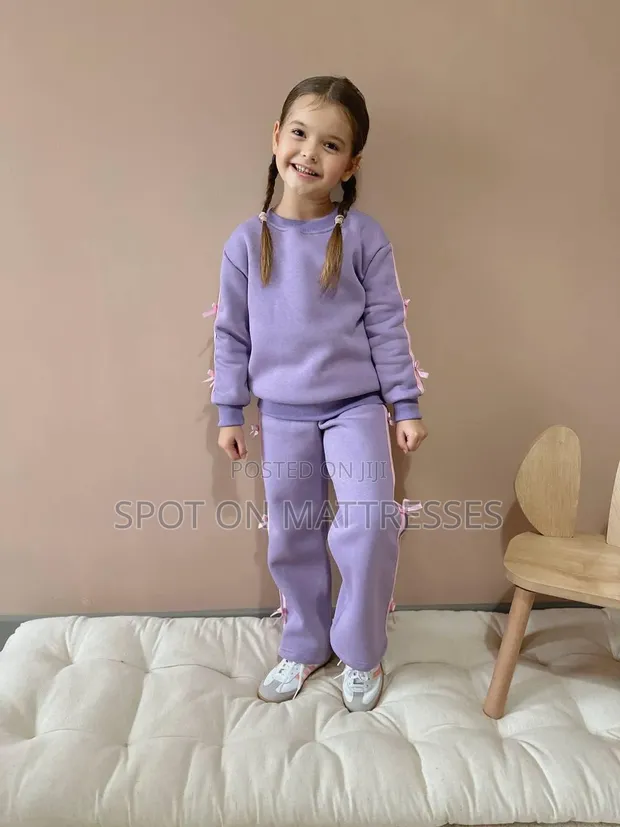 Ribbon 2pc Tracksuits for Girls (Ages 9-12) - 1
