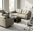 Ofisi ya Executive Sofa ya 5-Seater Grey - 3
