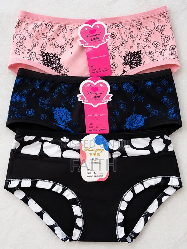 Panties za Watoto za Pamba (Pakiti 12) - 1