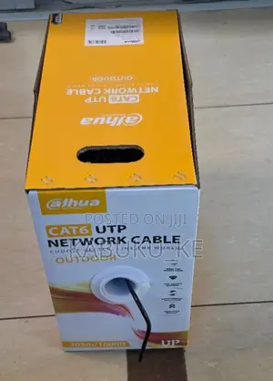 Dahua Outdoor CAT6 UTP Cable 305m Copper Safi