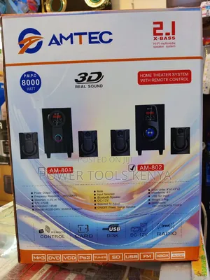 Amtec AM-802 2.1 X-Bass Home Theater Speaker System
