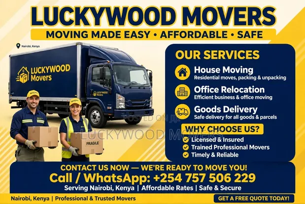 Luckywood Movers & Huduma za Usafi - 1