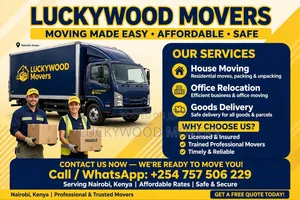Luckywood Movers & Huduma za Usafi
