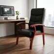 Executive Bliss Visitor's Chair - Black - 5
