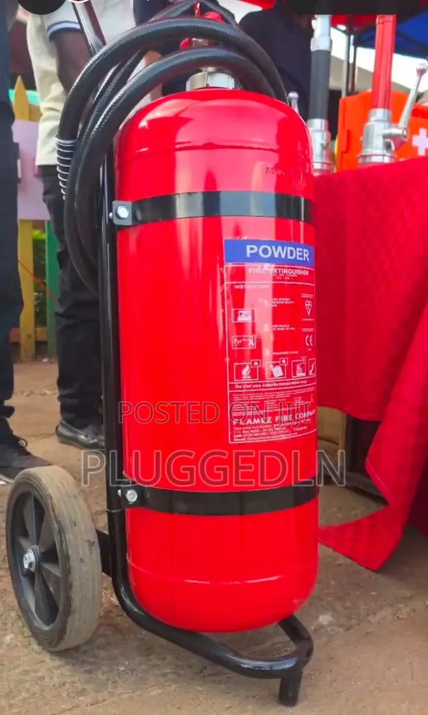 25kg DCP Trolley Fire Extinguisher - 1