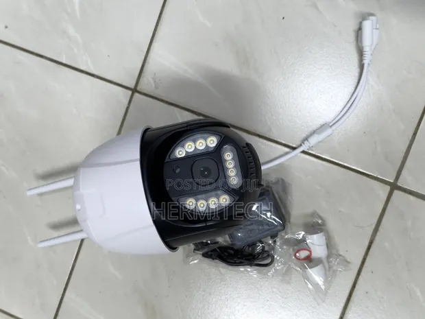 V380 Electric CCTV Camera with Pan & Tilt - 1