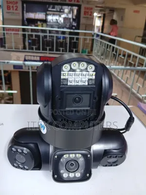 4G Electric Triple Lens CCTV Camera - HD Outdoor Security