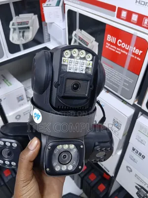 Triple Lens 4G PTZ Electric Camera for Farms