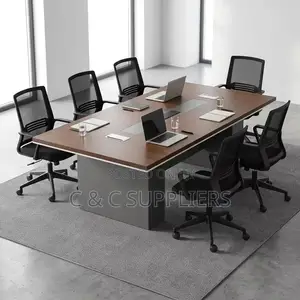 Meza ya Mikutano ya Ofisi ya Viti 6-8