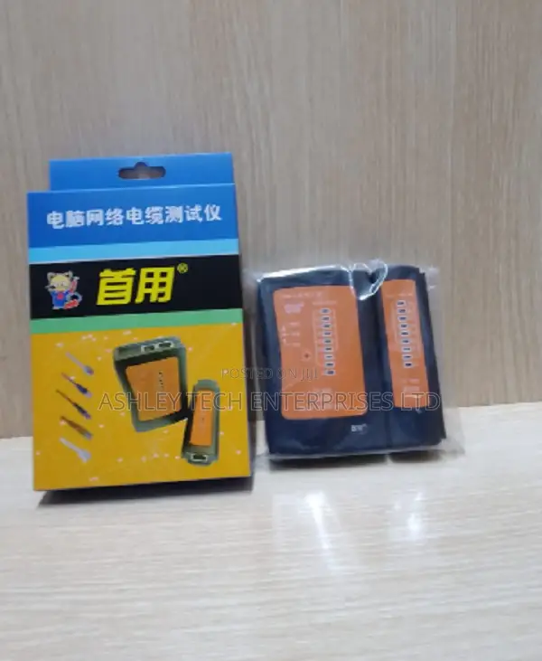 RJ45 Ethernet LAN Cable Tester - Mpya Kabisa - 1