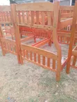 Kitanda cha Double Decker cha Mbao 4x6 - 2