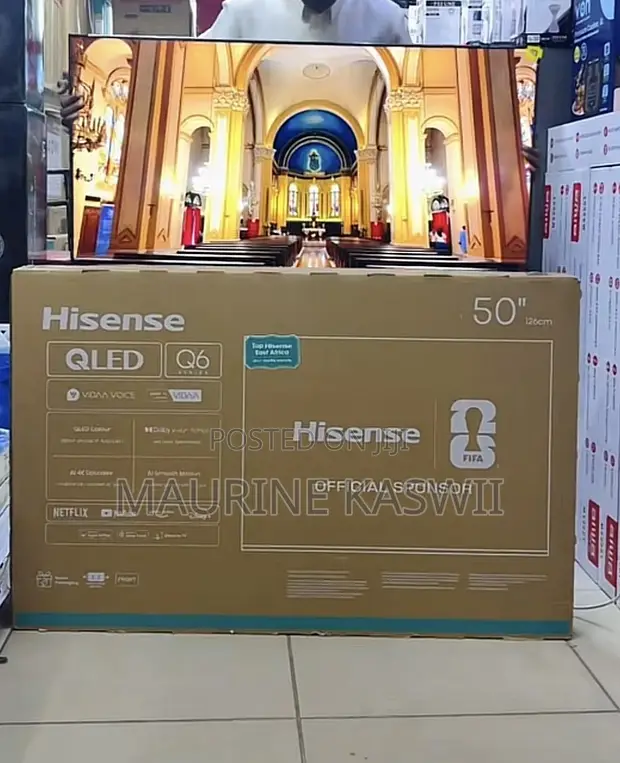 Hisense 50" QLED Smart UHD TV - 1