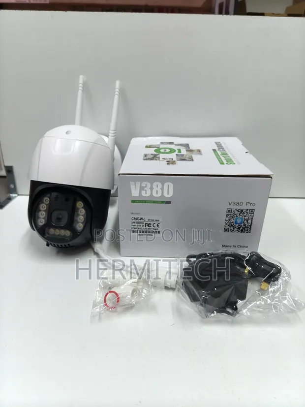 V380 Pro AC CCTV Camera for Corridor Monitoring - 1