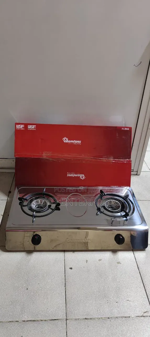 Ramtons RG/544 Cooker ya Gesi ya Vichemsho Viwili - 1