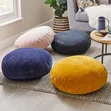 Pouf ya Sakafu ya Mtindo - Kahawia - 1