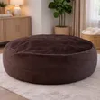 Pouf ya Sakafu ya Mtindo - Kahawia - 2