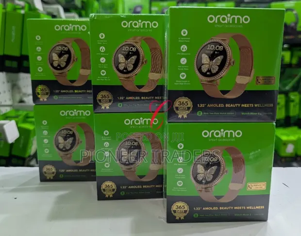 Oraimo Watch Muse 2 OSW-833N 1.32" AMOLED Smartwatch - 1