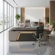 2.4m Advanced Managers Writing Desk - 4