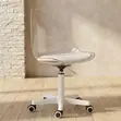 Ergonomic Dining Chair - Clear - 2