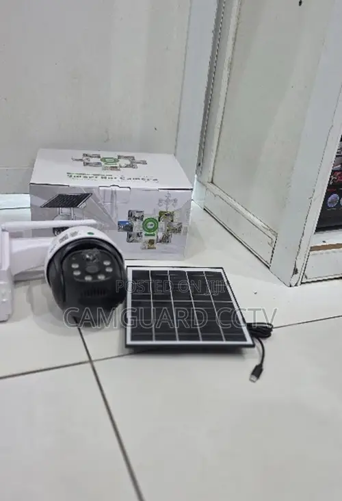 Kamera ya CCTV ya V380Pro 4MP Solar 4G (Nje) - 1
