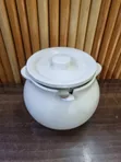 1400ml Ceramic Oil Filter Jar with Scoop - 2