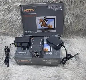 HDMI Extender 60m kwa Keble ya Network na Power Supply, Inasaidia 3D 1080P