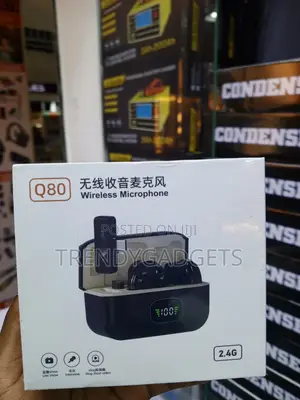 Redio ya Lavalier Isiyo na Waya 2-in-1 kwa Android & iPhone