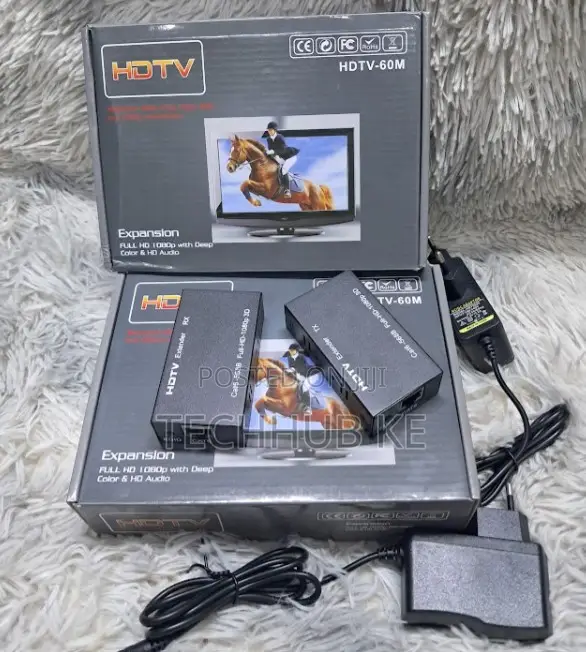 1080P 60m HDMI Extender via Cat5e/6 - 1