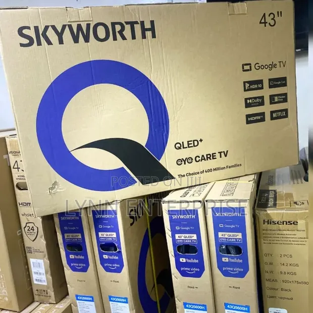 Skyworth 43-inch QLED Google TV 43Q5600H - 1
