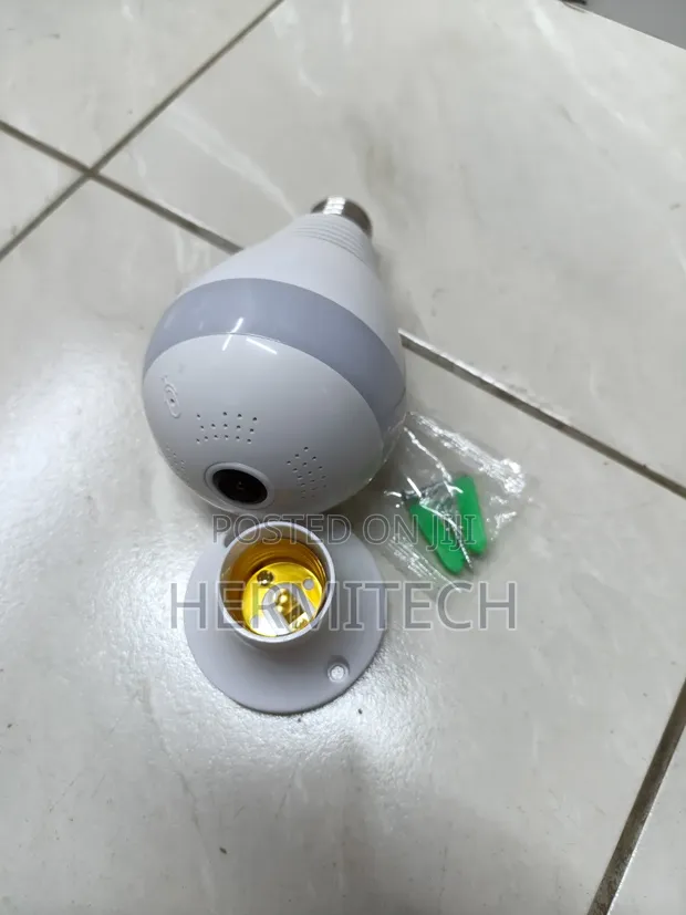 Kamera ya CCTV ya Bulb ya Panoramic ya V380Pro - 1
