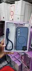 Kifaa cha Bluu cha Silicone na Kamba ya Mkono kwa Samsung Galaxy S24 - 1